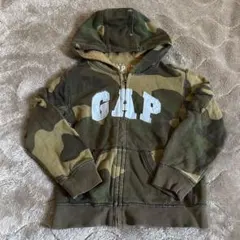 GAP 迷彩柄 フード付きパーカー 110♡