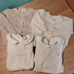 GAP　baby　襟付き　ロンパース　双子　2枚セット