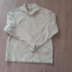 UNIQLO リブ編み長袖カットソー 140