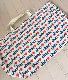 Cher★シェル★ラージサイズトートバッグ★特大サイズ