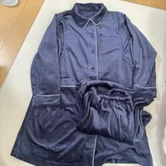 【最終値下げ、即購入⭕️】ネイビー マタニティパジャマセット M-L