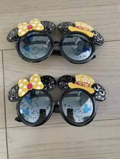ミッキー・ミニーサングラス ディズニーランド30周年 ２つセット