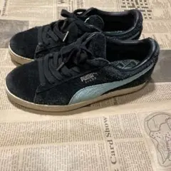 希少　90s PUMA Suede Classic ブラック/ミント スニーカー
