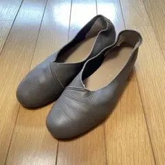 cava cava サヴァサヴァ レザーフラットシューズ