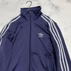 ✨美品✨アディダスオリジナルトラックジャケットトレフォイルロゴ紫L