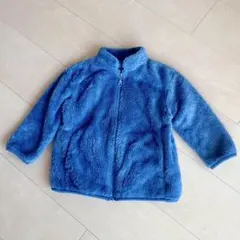 Uniqlo ユニクロ フリース 上着 ジャケット カーディガン ブルー