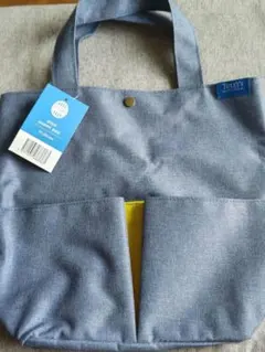 TULLY'S ブルー トートバッグ タリーズ