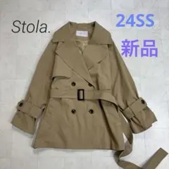 tsu-tann 様専用です★24SS ベルテッドミドル丈コート