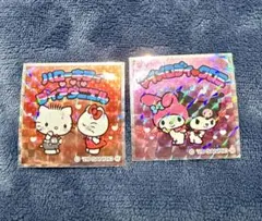 サンリオビックリマンチョコ　レアシール　ハローキティー　マイメロディー　クロミ