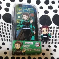鬼滅の刃☆クリアカトラリーセット + フィギュア