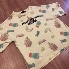 Lovetoxic アイスクリームプリント Tシャツ M