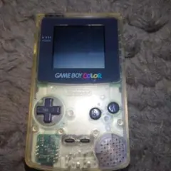 ジャンク品　ゲームボーイカラー クリア