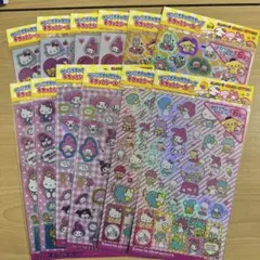 サンリオ　キラッとシール2 ホログラムシール　12点セット