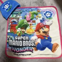 スーパーマリオブラザーズ ワンダー タオル GEO特典