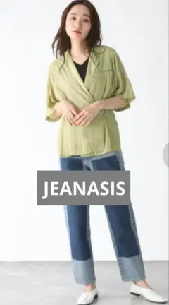 JEANASIS カシュクール開襟半袖シャツのサムネイル
