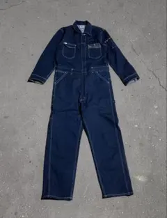 美品 Lee デニムオーバーオール つなぎ オールインワン インディゴ アメカジ