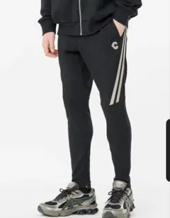 【完売品】 CRONOS ジョガーパンツ サイドストライプ 黒 Lサイズ 2025年最新】Kronos ジョガーパンツ・スウェットパンツの人気