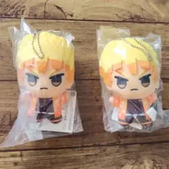 2個❤善逸❤アニメ　鬼滅の刃　 ちびぐるみvol.5　マスコット　ぬいぐるみ