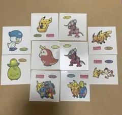 ポケモンパンシール　１０枚セット