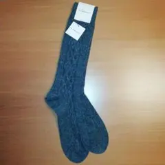 BURBERRY　バーバリー　ソックス　靴下　25~27　グレー　カシミヤ混