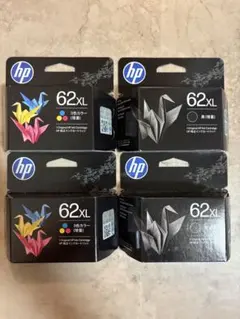 HP 62XL インクカートリッジ 4個セット　未使用最新品のサムネイル
