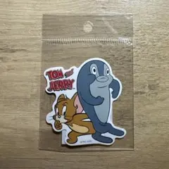 トムとジェリー展 ジェリー&さかな ステッカー