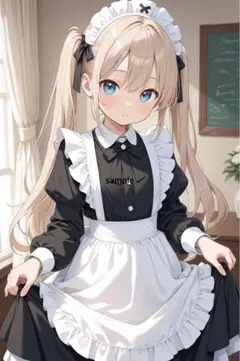 m685 AIイラスト　かわいい　A4ポスター
