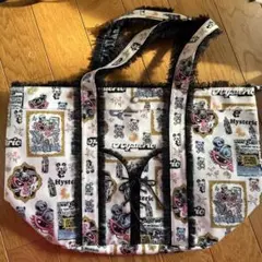 ヒスミニ　マザーズバッグ　白