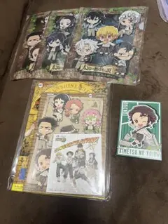 鬼滅の刃 サンシャインシティ 太陽の都市伝説 色紙 クリアファイル コンプリート