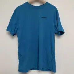 patagonia 青 Mサイズ Tシャツ