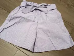 UNIQLO チェック柄 パンツ 110