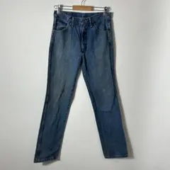 ヴィンテージ商品☆Wrangler ストレートデニムパンツ 青