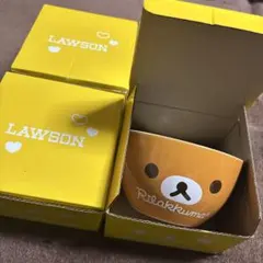 ローソン限定 リラックマ（リラックマデザイン）陶器ボウル　4個セット