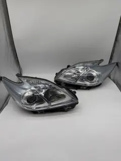 トヨタ プリウス ZVW30 純正 ヘッドライト 左右セット 点灯確認済み