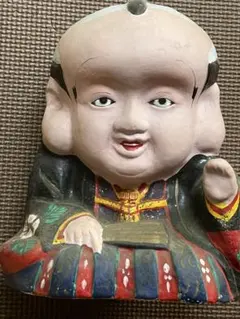 福助 陶器人形 高さ13cm 商商繁盛 縁起物 置物 骨董 - メルカリ