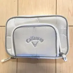 Callaway ゴルフポーチ シルバー