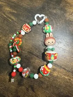 【クリスマス限定】正規品POPMARTラブブハンドメイドチャームNo.5