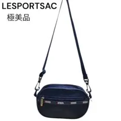 極美品LeSportsacネイビー ショルダーバッグ　レスポートサック2way