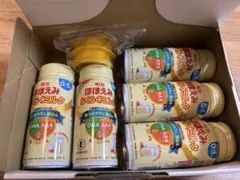 明治ほほえみミルク缶　200ml 5本　アタッチメント