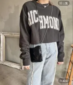 LOWRYSFARM メタルメッシュポーチショルダー