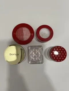 Borica クリームチークとアイシャドウセット 5点まとめ売りのサムネイル