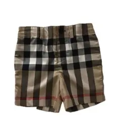 Burberry チェック柄パンツ 2Y