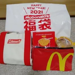 マクドナルドの福袋 2021 コールマン コラボ
