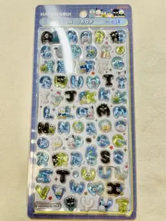 はぴだんぶい　HAPIDANBUI ボンボンドロップシールmoji 【正規品】