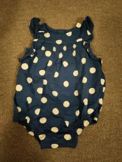 gap 水玉模様ロンパース 3-6ヶ月