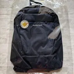 新品 モンベル ポケッタブル デイパック 15 黒 リュックサック 9494 
