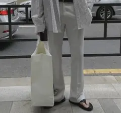 ASCLO Tension Semi Bootcut Slacksのサムネイル