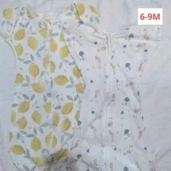 スワドル 6-9M 2枚セット メッシュ 腕出しOK おくるみ 夏用 ベビー