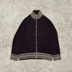 PS Paul Smith ドライバーズニット ジップアップ 黒 M CC30のサムネイル