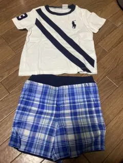 Ralph Lauren 半袖シャツとショートパンツセット 85サイズ